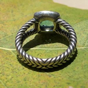 David Yurman Jewelry - David Yurman Petite Albion Ring Blue Topaz Size 8 David Yurman Jewelry - David Yurman Petite Albion Ring Blue Topaz Size 8